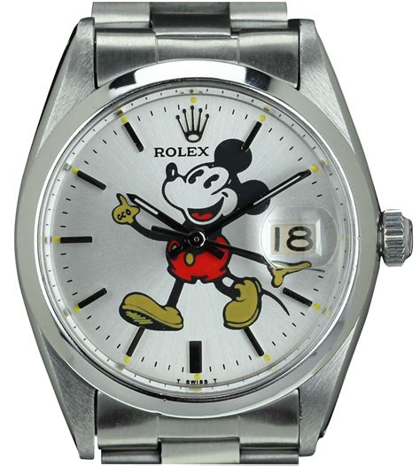 montre rolex mickey|rolex mickey mouse watch.